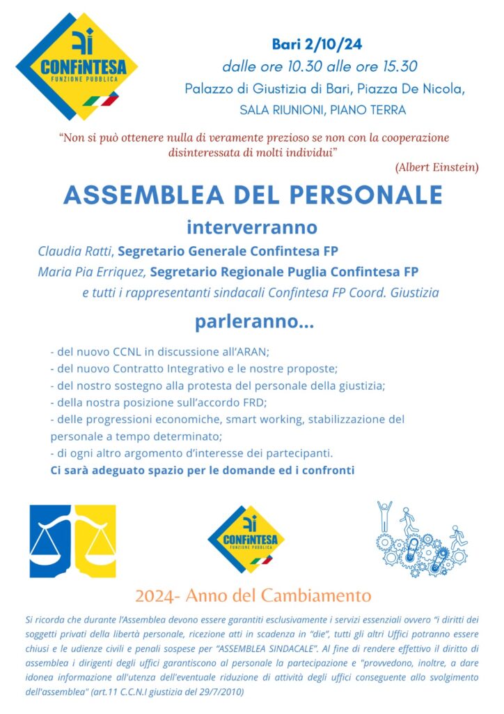 ASSEMBLEA CONFINTESAFP  